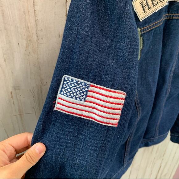 Kendall & Kylie Patched Denim Jacket - Picture 3 of 6